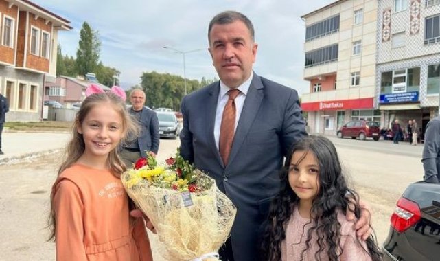 Vali Eldivan, Aydıntepe'de incelemelerde bulundu
