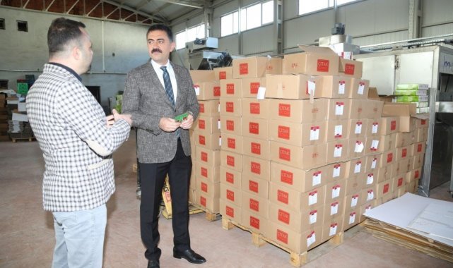 Vali Tekbıyıkoğlu, OSB'de incelemelerde bulundu