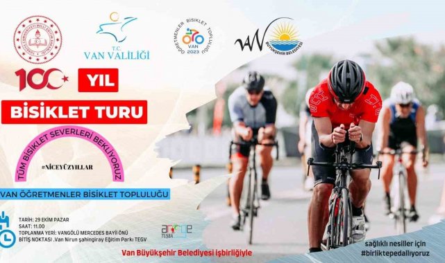 Van'da Cumhuriyet'in 100. yılı anısına bisiklet turu düzenlenecek