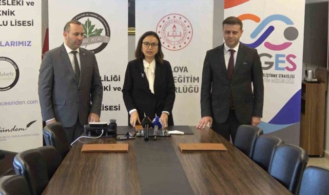 Yalova'da park ve bahçeleri öğrencilerin ürettiği çiçekler süsleyecek