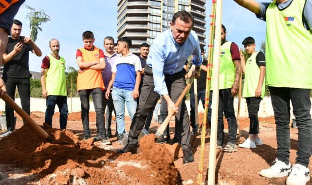 Yenişehir'de yeşil alan miktarı artıyor