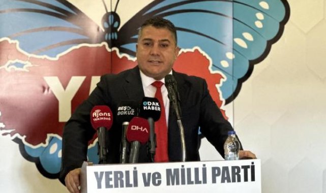 Yerli ve Milli Parti Genel Başkanı Mutlu: Batı, Filistin'in yıkılmasına göz yumuyor