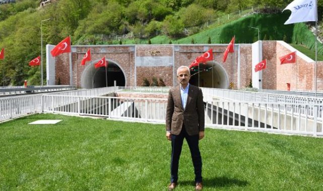 Zigana Tüneli'nden 1 milyon 100 bin araç geçiş yaptı