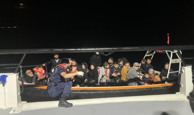 113 düzensiz göçmen yakalandı; 1 gözaltı
