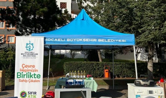 2 ton elektronik atık toplandı