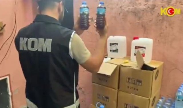 81 ilde kaçak ve sahte içki operasyonu: 216 gözaltı