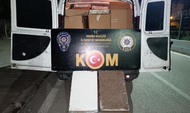 Adana'da 3,5 milyon makaron ele geçirildi; 14 gözaltı