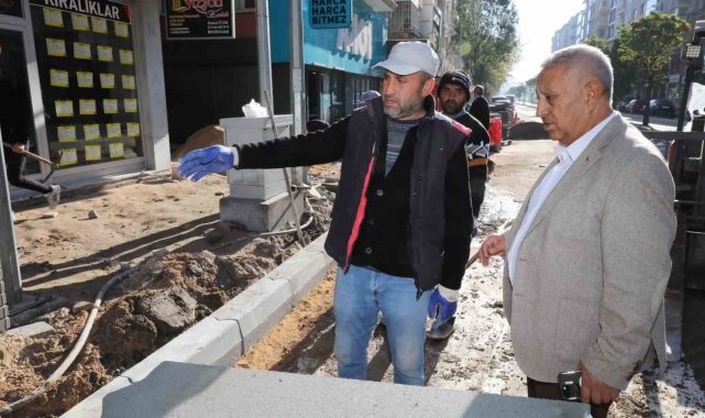 Afyonkarahisar'da üst yapı çalışmaları sürüyor