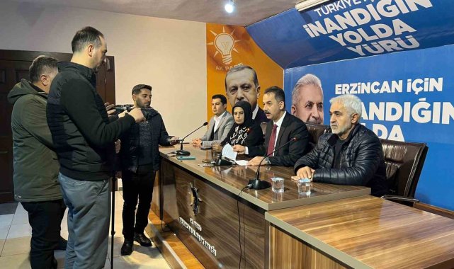 AK Parti Erzincan İl Başkanı Şireci: "1 Ocak 2024 itibariyle de seçim süreci ve seçim takvimi resmen başlayacak"