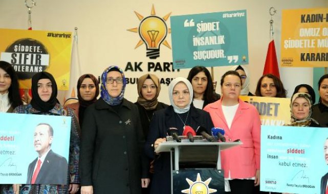 AK Parti Kadın Kolları Başkanı Keşir : Şiddetin her türlüsüne karşıyız
