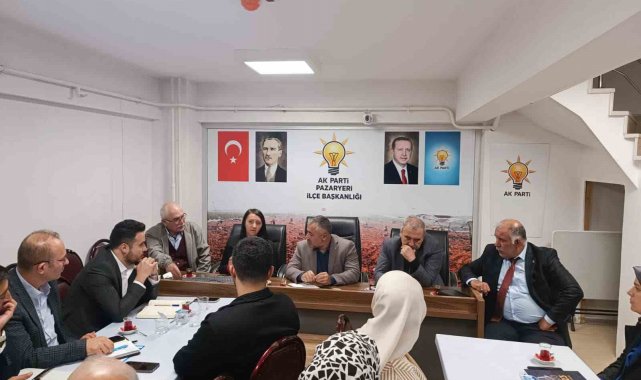 AK Parti'den ilçe teşkilat ziyareti