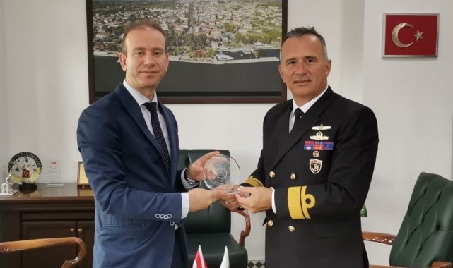 Aksaz Deniz Üs Komutanı Tuğamiral Eski Köyceğiz'e geldi