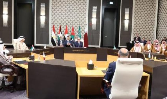 Altı ülkenin Dışişleri Bakanı, Amman'da bir araya geldi