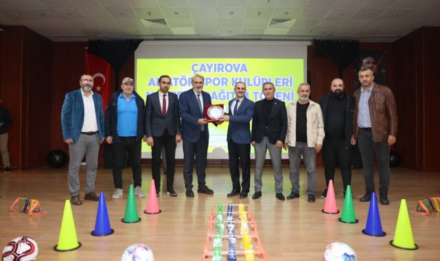 Amatör spor kulüplerine malzeme desteği