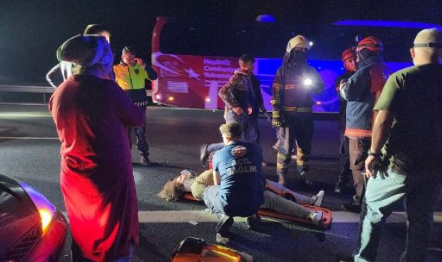 Anadolu Otoyolu'nda zincirleme kaza: 1 ölü, 7 yaralı
