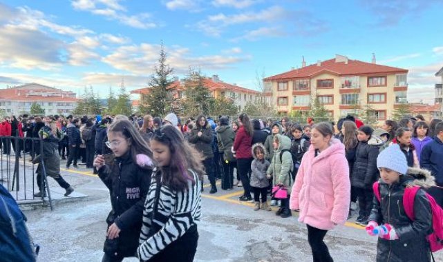 Ara tatil sonrası ilk ders zili çaldı
