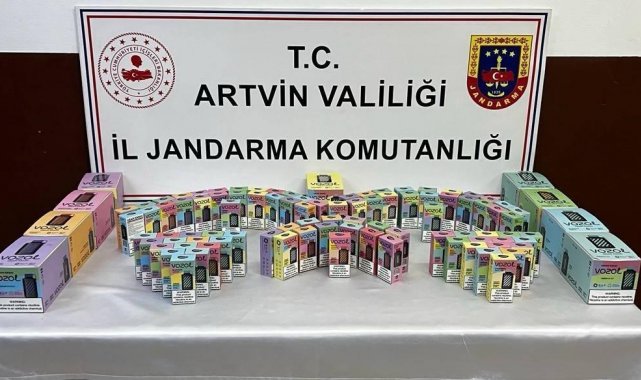 Artvin'de kaçakçılık operasyonları