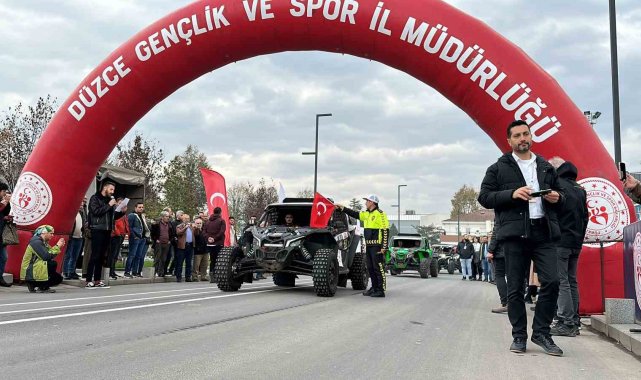 Baja rallisi Düzce'de start aldı