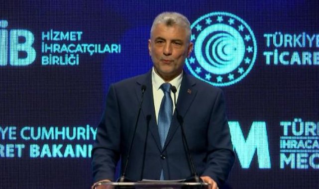 Bakan Bolat: Hizmetler ihracatında dünyadan daha hızlı büyüdük