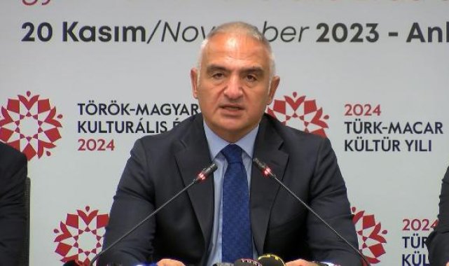 Bakan Ersoy: Kültür sanat değerlerimizin Macaristan'da en çarpıcı şekilde tanıtılmasını istiyoruz