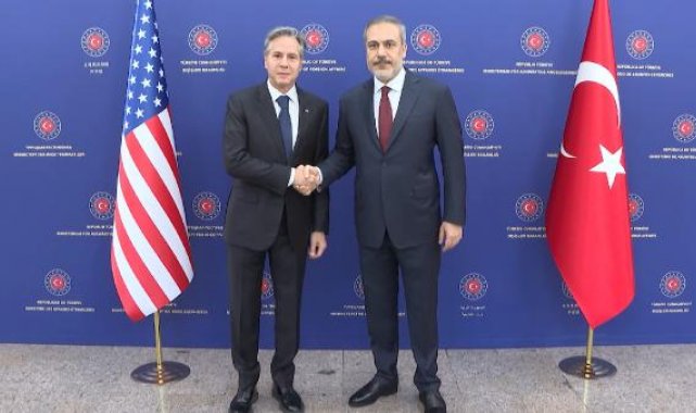 Bakan Fidan, ABD'li mevkidaşı Blinken ile bir araya geldi