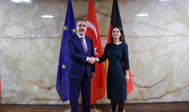 Bakan Fidan, Alman ve Ukraynalı mevkidaşlarıyla görüştü
