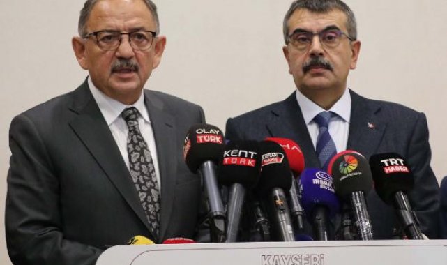 Bakan Tekin: Okul yapılarımızın olası depremlere karşı hazırlık durumlarını değerlendirdik