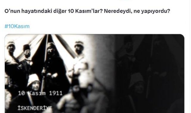 Bakan Yerlikaya, '10 Kasımlar' videosu ile Atatürk'ü andı