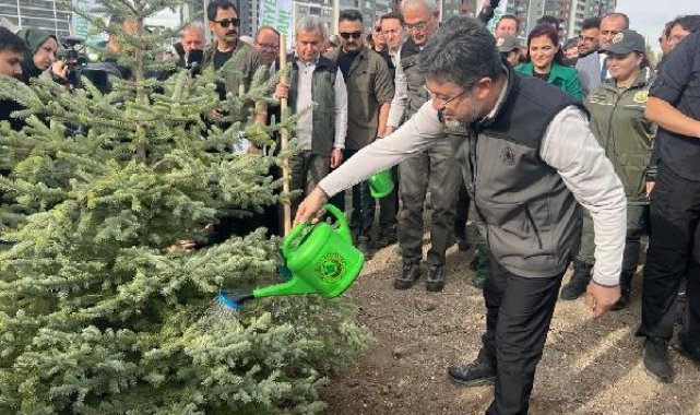 Bakan Yumaklı: 81 ilde Cumhuriyet Ormanları kuruyoruz