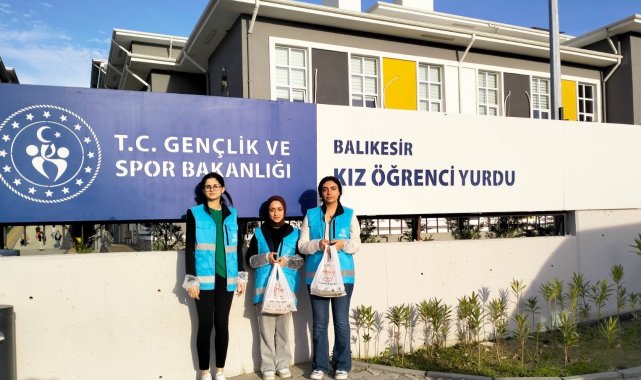 Balıkesir'de öğrenci yurtlarındaki projeler hızla devam ediyor