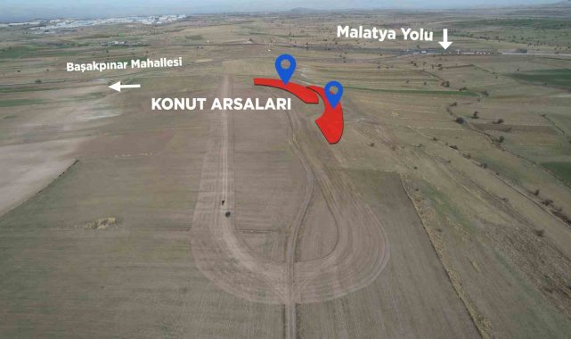 Başakpınar'da satılık konut alanı arsası
