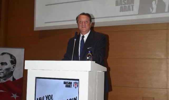 Başkan adayı Hasan Arat, İzmirli Beşiktaşlılarla buluştu