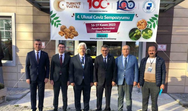 Başkan Arslan 'Çameli Kepir' cevizini, 4. Ulusal Ceviz Sempozyumunda tanıttı