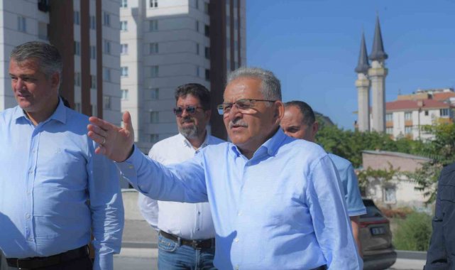 Başkan Büyükkılıç: "Trafik gürültüsünü en aza indiriyoruz"