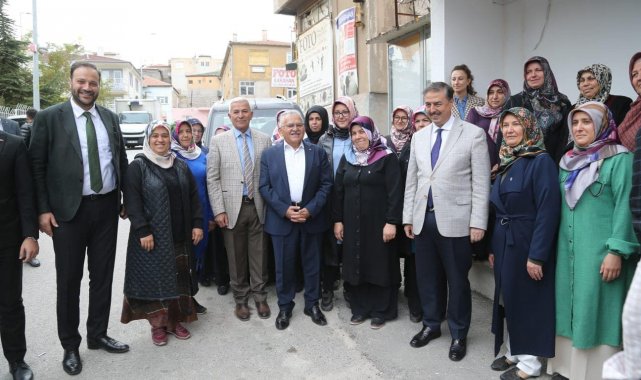 Başkan Büyükkılıç, Yeşilhisar'da istişare toplantısına katıldı