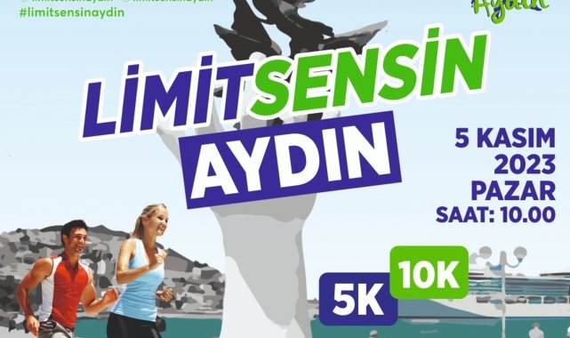 Başkan Çerçioğlu tüm vatandaşları 'Limit Sensin Aydın' koşu etkinliğine davet etti