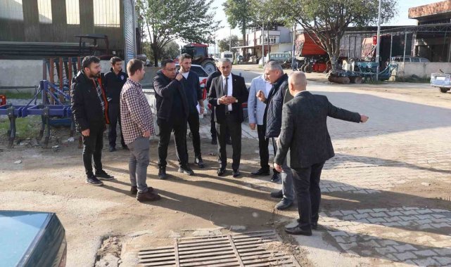 Başkan Kaplan Sanayi esnafı için kolları sıvadı