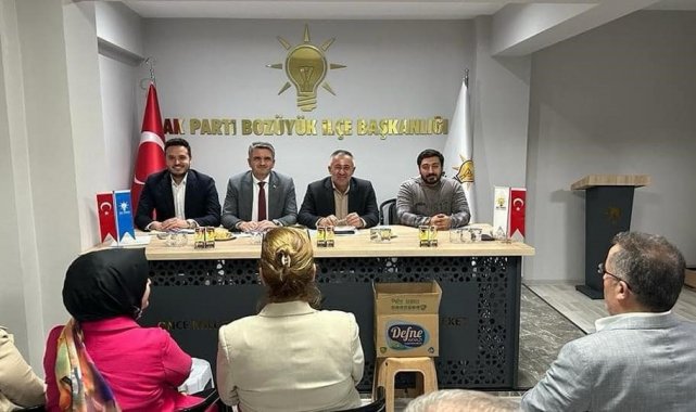 Başkan Yıldırım, Bozüyük teşkilatıyla bir araya geldi