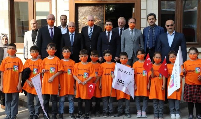 Bayburt'ta lösemili çocuklar için farkındalık etkinliği