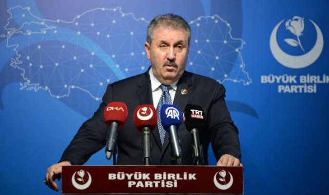 BBP Genel Başkanı Destici: Hep birlikte Türkiye'yi bu darbe anayasasından kurtaralım