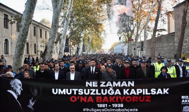 Beşiktaş Belediyesi 10 Kasım'da 'Saygı Yürüyüşü' düzenliyor