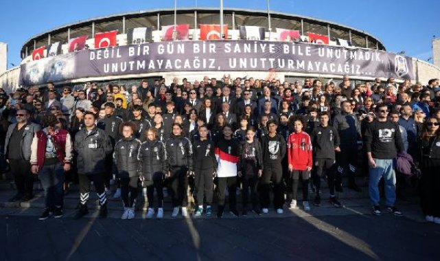 Beşiktaş Kulübü'nde Atatürk'ü anma töreni