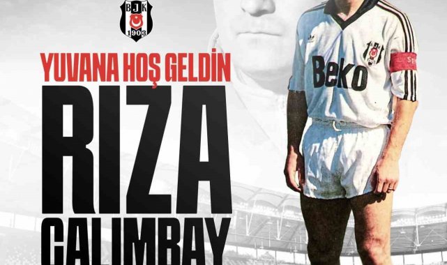 Beşiktaş'ın yeni teknik direktörü Rıza Çalımbay oldu