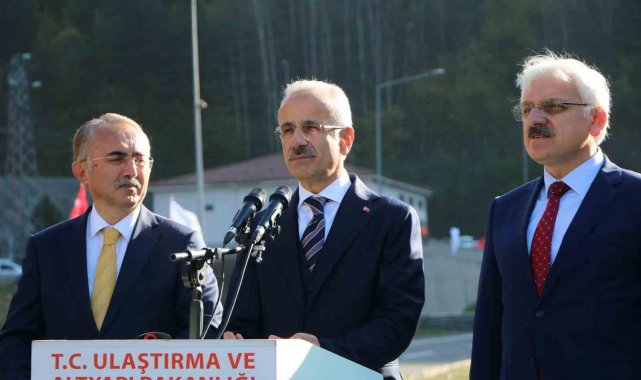 Bolu Dağı Tüneli törenle hizmete açıldı