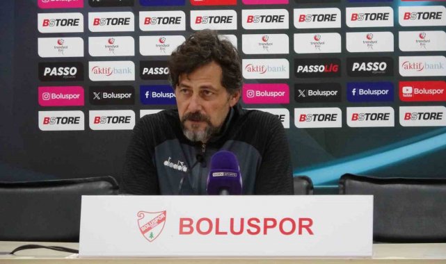 Boluspor-Sakarayaspor maçının ardından