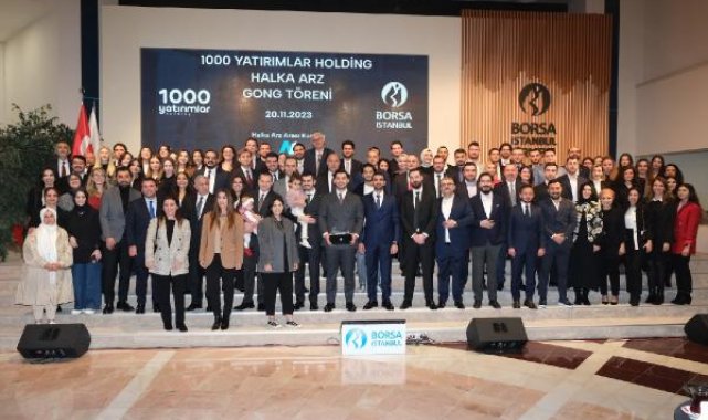 Borsa İstanbul'da gong 1000 Yatırımlar Holding için çaldı