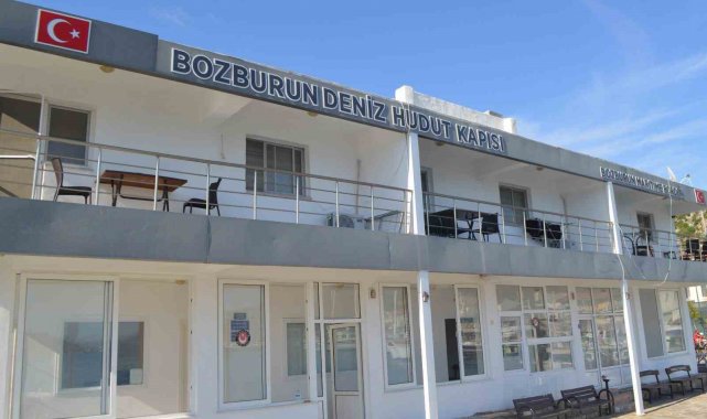 Bozburun deniz hudut kapısı kapandı
