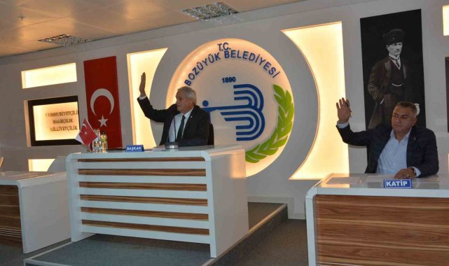 Bozüyük Belediye Meclisi'nin Kasım ayı toplantısı 1. birleşimi yapıldı