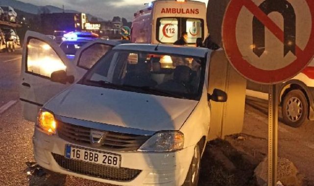Bursa'da hatalı 'U' dönüşü kazaya neden oldu: 1 ölü, 6 yaralı