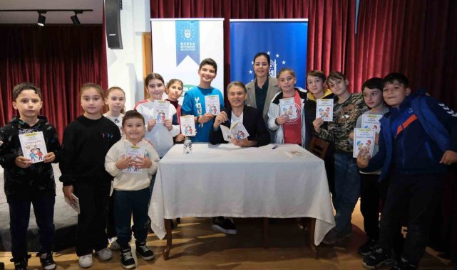 Bursa'da küçük okurlara kitap bilinci aşılandı